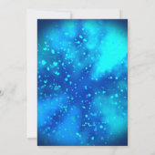 カニプール1歳パーティー少年カスタム年齢 招待状 (裏面)