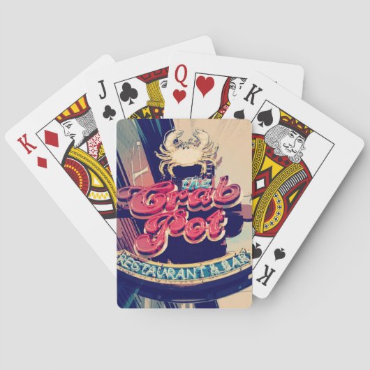 カニポットレストラン トランプ (裏面)