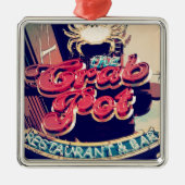 カニポットレストラン メタルオーナメント (正面)