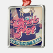 カニポットレストラン メタルオーナメント (左)