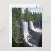 カニム秋、BC、カナダ ポストカード (正面/裏面)