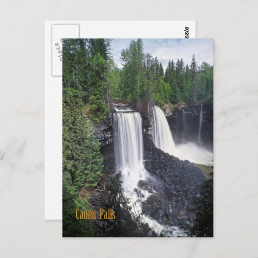 カニム秋、BC、カナダ ポストカード (正面/裏面)