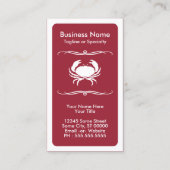 カニモダンガニ 名刺 (正面)