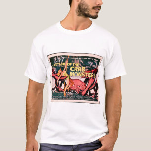 カニモンスターの攻撃1957年ホラー映画ポスト Tシャツ
