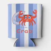 カニユニークおもしろいの漫画 缶クーラー (正面)