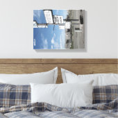 カニョンランズの道端 キャンバスプリント (インサイチュ (寝室))