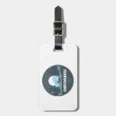 カニョンランズナショナルパークディアー ラゲッジタグ (正面縦)