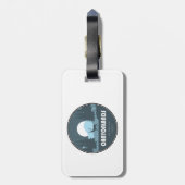 カニョンランズナショナルパークディアー ラゲッジタグ (裏面縦)