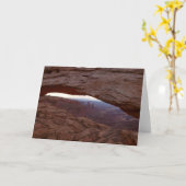 カニョンランズ国立公園のメサアーチ カード (黄色い花)