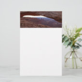 カニョンランズ国立公園のメサアーチ 便箋 (スタンド正面)