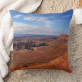 カニョンランズ国立公園の白いリムの大望 クッション (ブランケット)