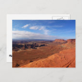 カニョンランズ国立公園の白いリムの大望 ポストカード (正面/裏面)