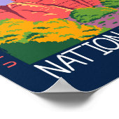 カニョンランズ国立公園ユタ動揺して州 ポスター (角)