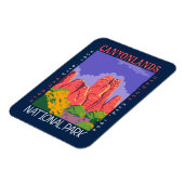 カニョンランズ国立公園ユタ動揺して州 マグネット (左側)