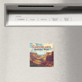 カニヨンランズナショナルパークユタモアブレトロ マグネット (インサイチュ (食洗機))