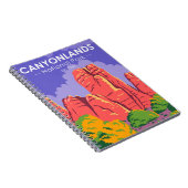 カニヨンランズナショナルパークユタヴィンテージ ノートブック (右側)