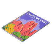 カニヨンランズナショナルパークユタヴィンテージ ノートブック (左側)