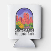 カニヨンランズナショナルパークユタヴィンテージ 缶クーラー (裏面)