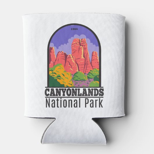 カニヨンランズナショナルパークユタヴィンテージ 缶クーラー (裏面)