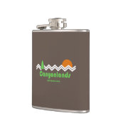 カニヨンランズナショナルパークレトロ フラスク (左)