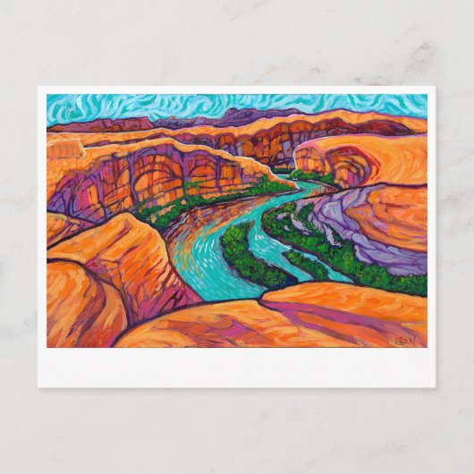 カニヨンランズユタモアブ ポストカード (正面)