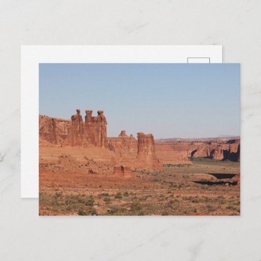 カニヨンランズ国立公園ユタ自然写真 ポストカード (正面/裏面)