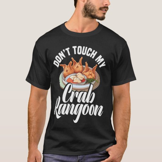 カニラングーン料理の食事ラバーラ中国のンゴ Tシャツ (正面)
