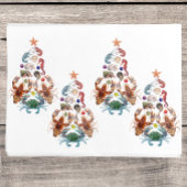 カニロブスタークリスマスツリー甲殻類シーホリデイ 薄葉紙