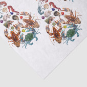 カニロブスタークリスマスツリー甲殻類シーホリデイ 薄葉紙 (詳細)