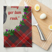 カニンガムスコットランド犬のキッチンタオル キッチンタオル (四つ折り)