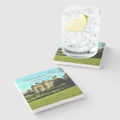 カニンガムスコティッシュクランドズフィナーレイストーンハウス ストーンコースター (横)