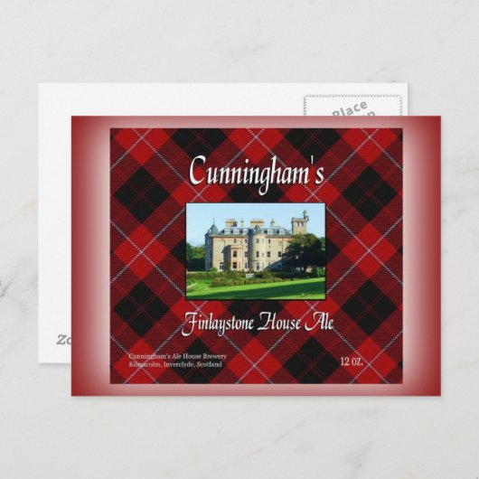 カニンガムズフィナーレイストーンハウスエール ポストカード (正面/裏面)