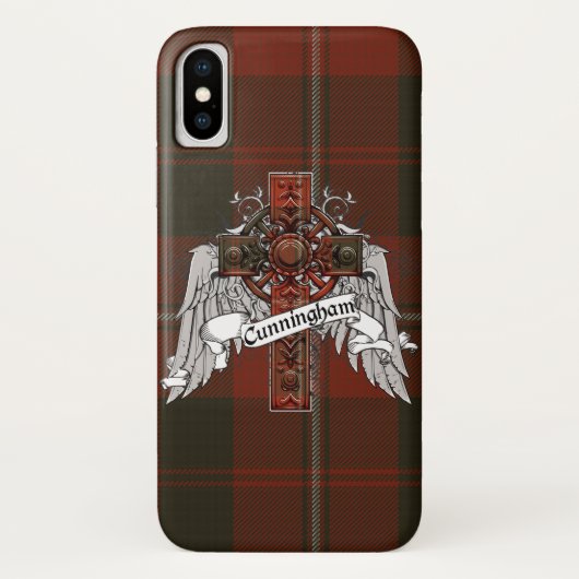 カニンガムタータンチェッククロス Case-Mate iPhoneケース (裏面)