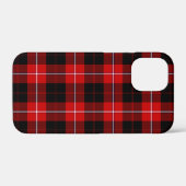カニンガム タルタン レッド ブラック プライド Case-Mate iPhoneケース (裏面 (横))