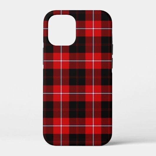 カニンガム タルタン レッド ブラック プライド Case-Mate iPhoneケース (裏面)