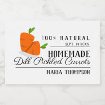 カニンラベルを保存するカリカリ