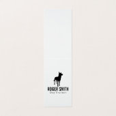 カニーン |犬のトレーニング 名刺 (外部フラット)