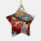 カニ写真 セラミックオーナメント (右)