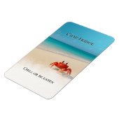 カニ冷蔵庫 – 冷たく食べまたはベグ マグネット (左側)