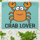 カニ好き キッチンタオル (折り畳み)