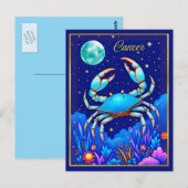 カニ座の星座 ポストカード (正面/裏面)