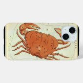 カニ座 クラブ ヴィンテージ星座、ウラニアの鏡 Case-Mate iPhoneケース (裏面 (横))