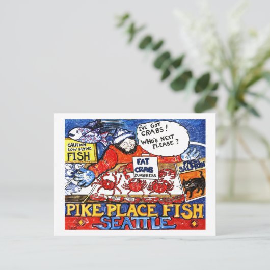 カニ得の？ ポストカード (スタンド正面)