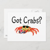 カニ得類 ポストカード (正面/裏面)