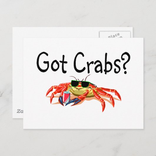 カニ得類 ポストカード (正面/裏面)