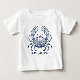 カニ感じの味 ベビーTシャツ