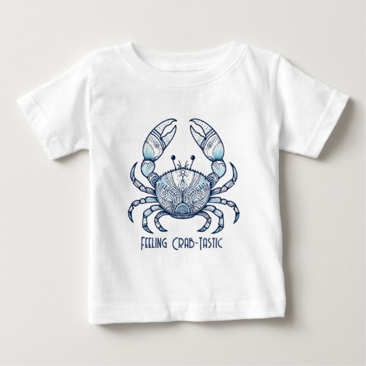 カニ感じの味 ベビーTシャツ (正面)