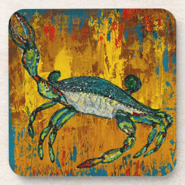 カニ懸命プラスチックコースター コースター