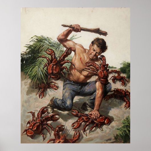 カニ攻撃 ポスター (正面)