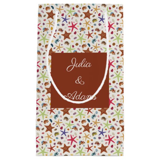 カニ星のギフトバッグ スモールペーパーバッグ (正面)